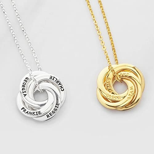 Personalized Mom Jewelry, Kids Names Necklace, Mothers Necklace